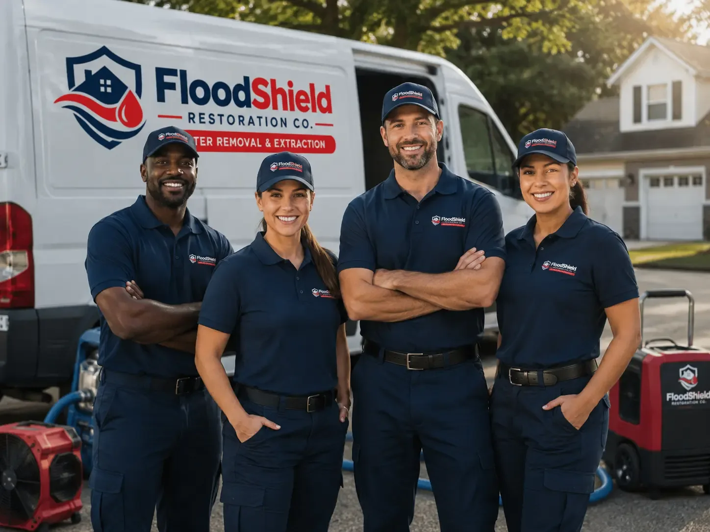 Flood Damage Restoration company in Ashton, MD